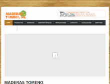 Tablet Screenshot of maderastomeno.com